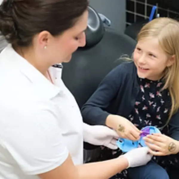 Kieferorthopädische Behandlung in der Praxis